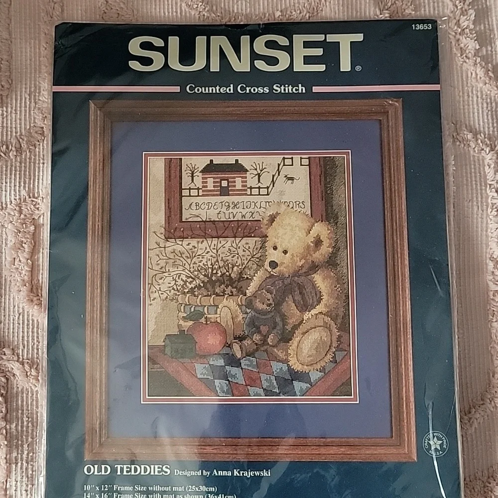 Sunset counted cross